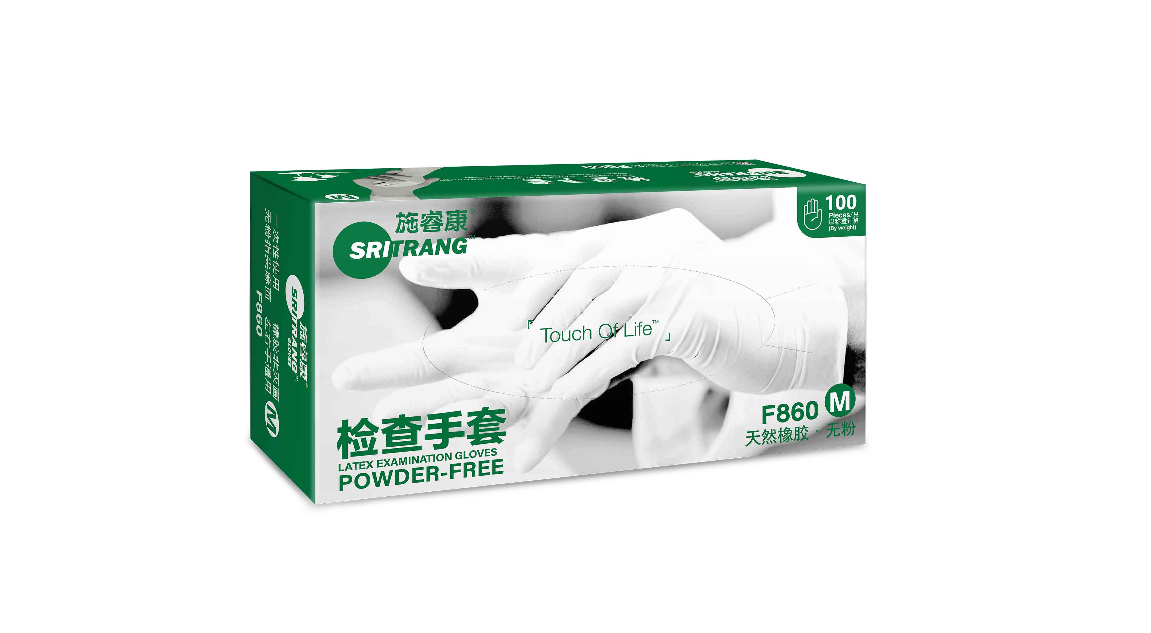 乳膠無粉檢查手套6.2g（L）